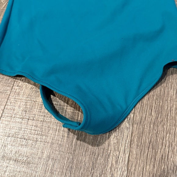 NWOT Abercrombie and Fitch Teal LS Bodysuit - Picture 3 of 5